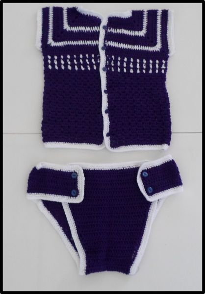 Camisa Polo e Tapa Fralda